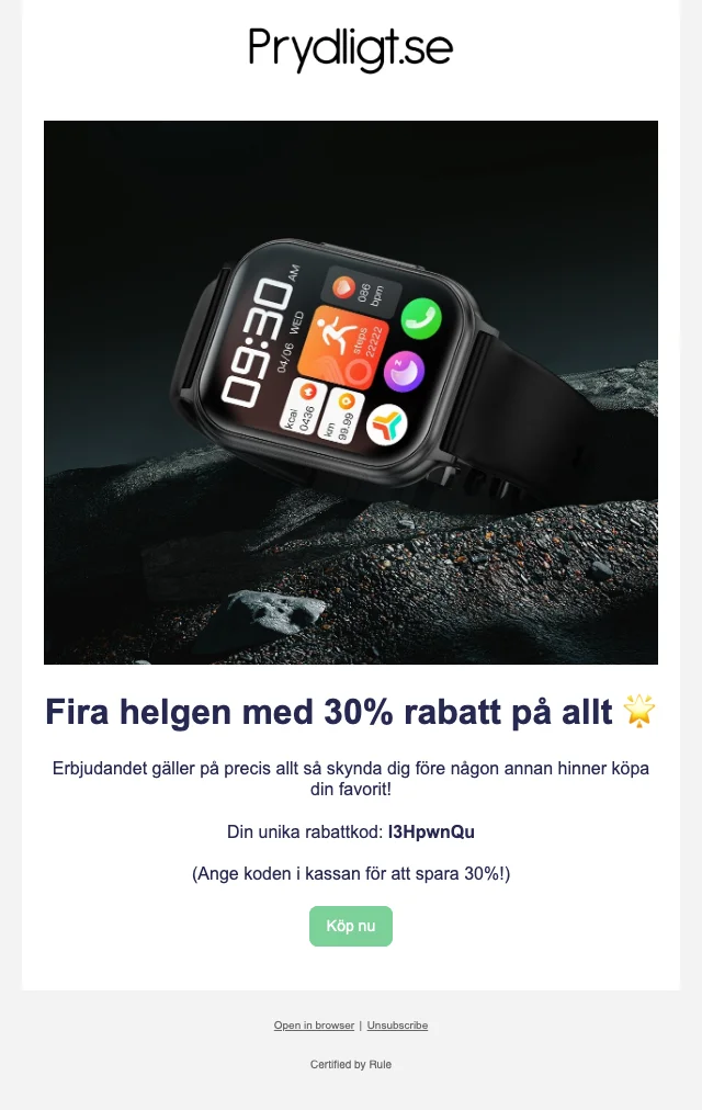 Marketing proof