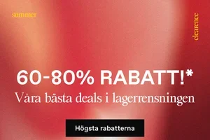 Alla varor med 60-80% rabatt