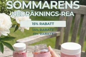 Upp till 30% rabatt + en extra rabatt för dig!