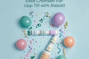 Sista chansen att få upp till 40% rabatt!