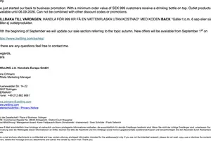 ZWILLING Publisher Newsletter SE 27381 - Gift with Purchase available