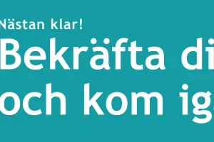 Din aktiveringslänk har gått ut