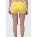 Heritage Cotton Velour Embroidered Shorts