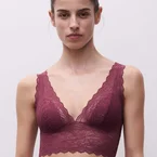 Chantelle Easyfeel Floral Touch BH utan bygel, röd