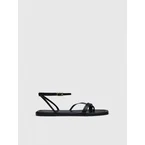 Miane Black Nappa Strappy sandals