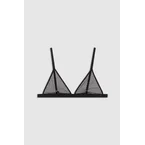 Eldra Bralette - Black Geometric Lace