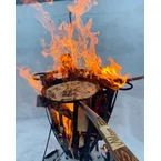 Kolbullepanna med namninbränning