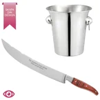 Champagnesabel och ishink