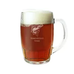 Sejdel med gravyr - Fisk