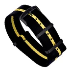 SUPER DEAL - ROYAL STRAPS PREMIUM NATO STRAP - RACING YELLOW PVD