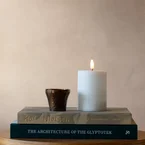 Luca LED pillar candle ø 7.5 x 10 cm def.