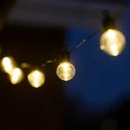 Pia LED-ljuskedja 10 klara glödlampor 3 m förlängningssats