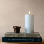 Luca LED pillar candle ø 7.5 x 20 cm def.