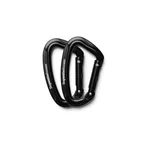 Essential Carabiner DoubleBundle Black Out