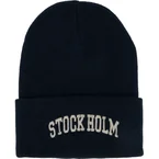 Stock Holm Workwear Beanie Navy/cream