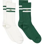 2-Pack Ribbed Cotton Socks GREEN/FLOUR