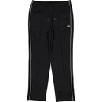 Trim Accent Piqué Sweatpants Black
