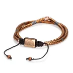 Flaweave Wrap Bracelet Brown