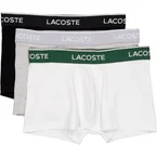 3-pack Stretch Cotton Trunks Black/white-silver Chine
