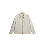 Julius Drape Linen Overshirt / Moonbeam
