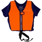 Swim Vest Orange/Navy