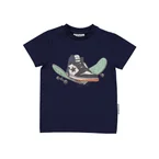 T-shirt Skate Marinblå