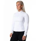 Clean Zip Longsleeve - Vit