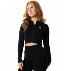 Prime Zip Longsleeve - Svart