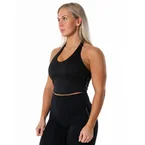Velocity Halterneck Top - Svart
