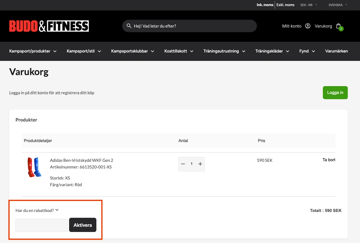 Hur man använder - Budo & Fitness
