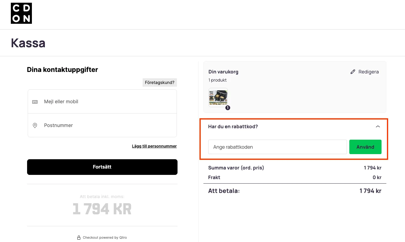 Hur man använder - CDON