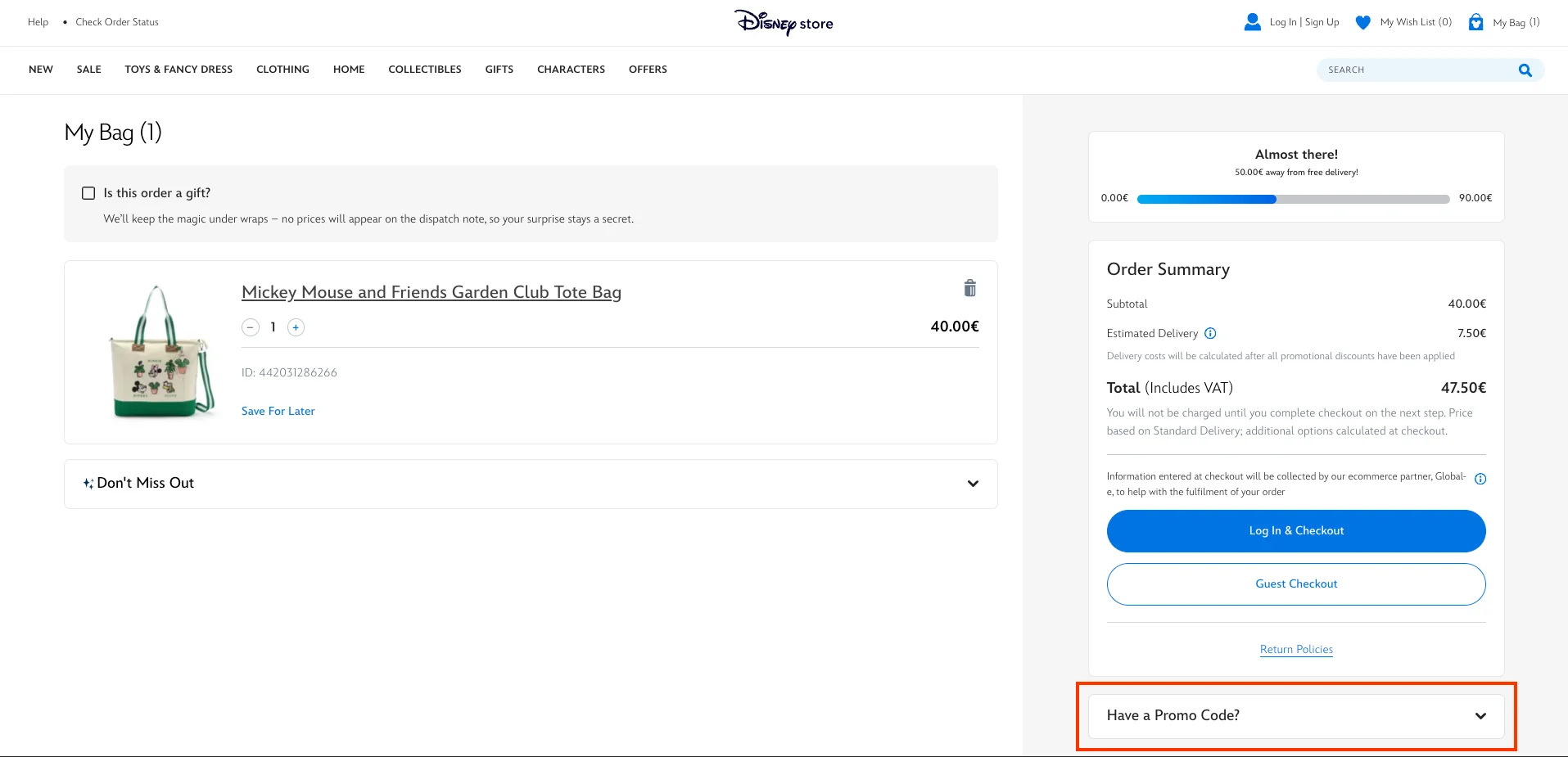 Hur man använder - Disney Store