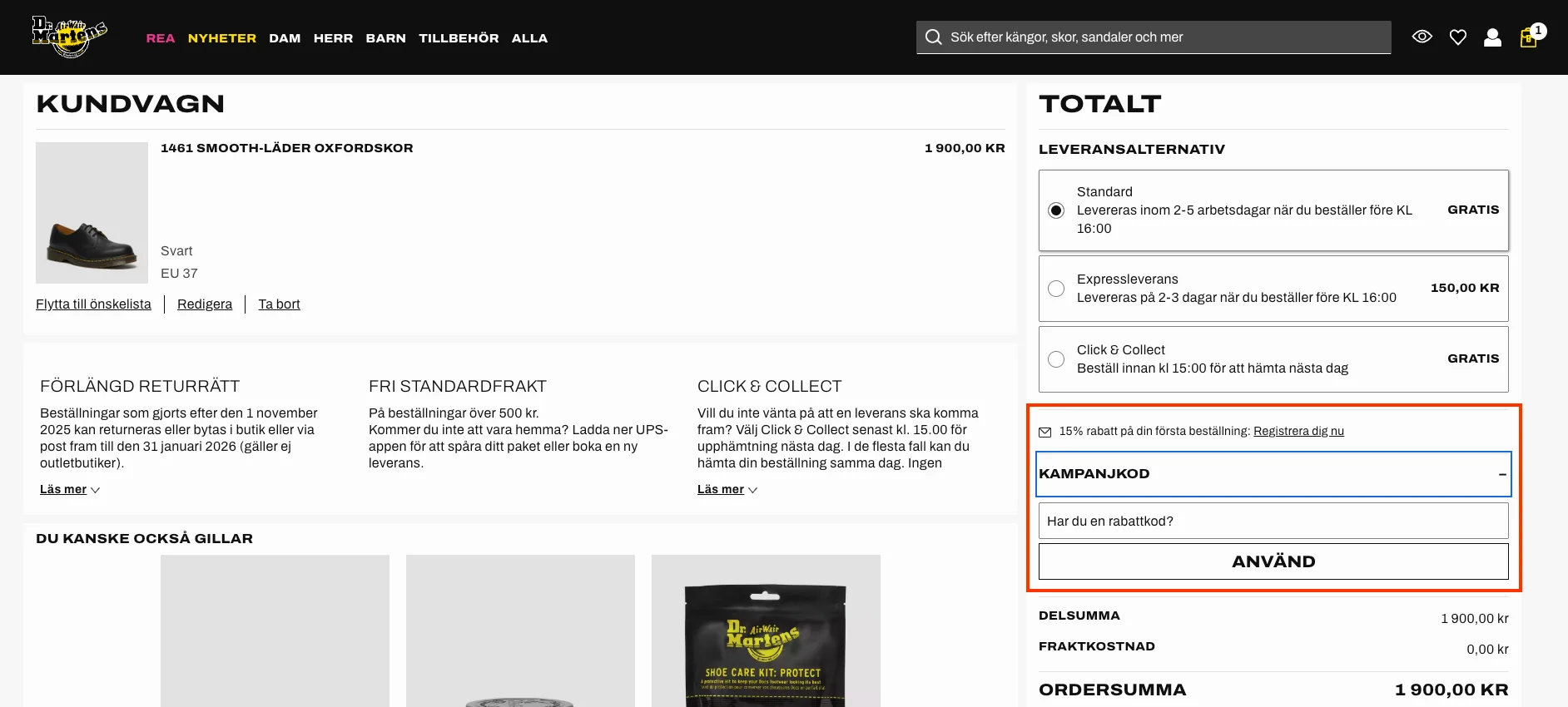 Hur man använder - Dr Martens