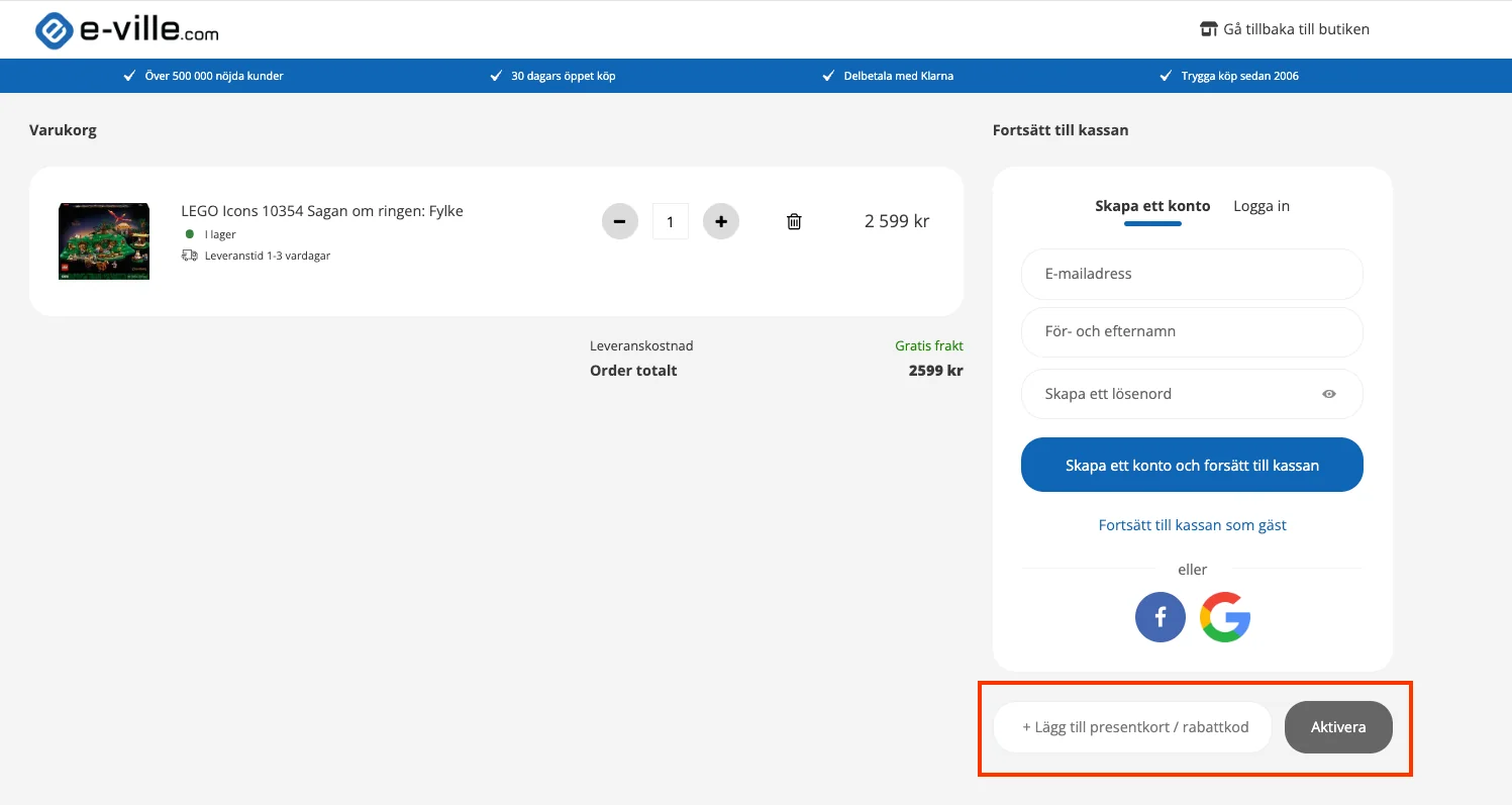 Hur man använder - E Ville