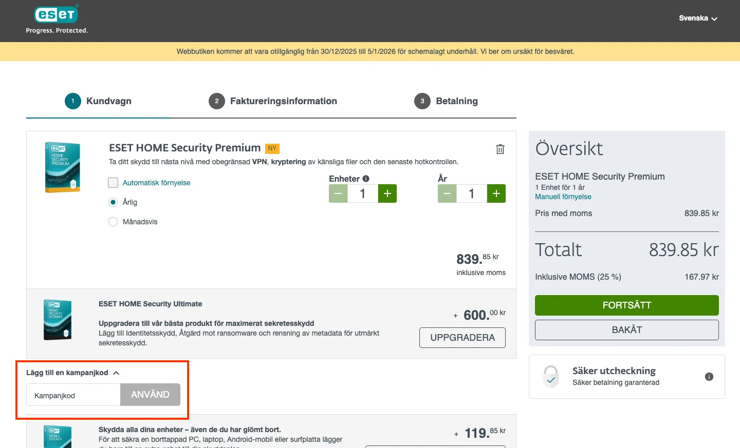 Hur man använder - Eset