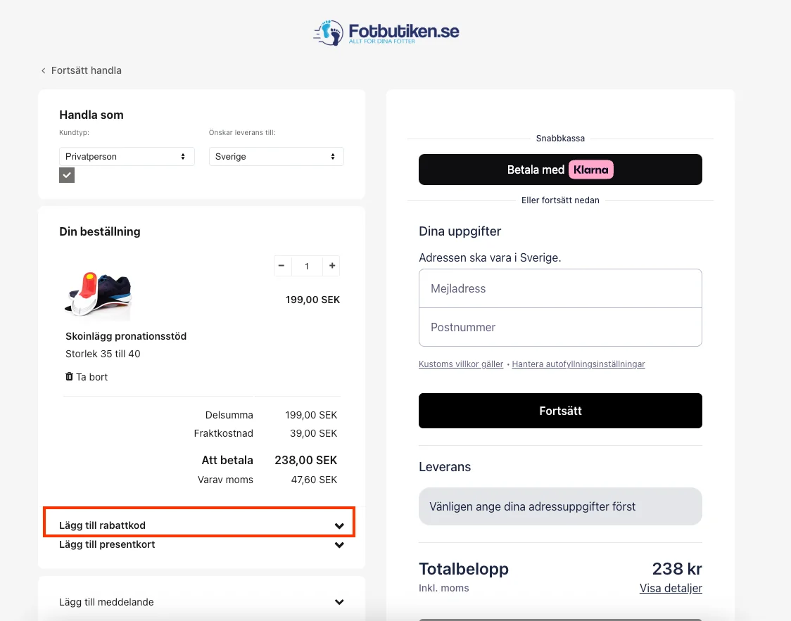 Hur man använder - Fotbutiken