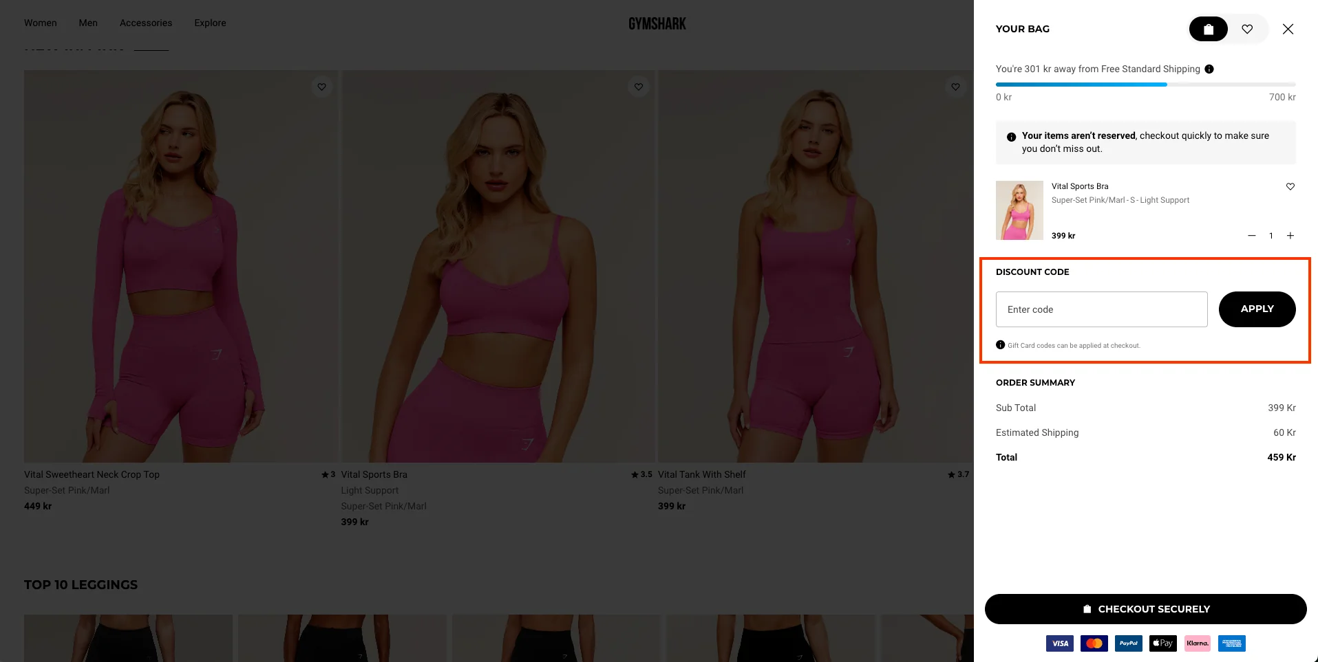Hur man använder - Gymshark