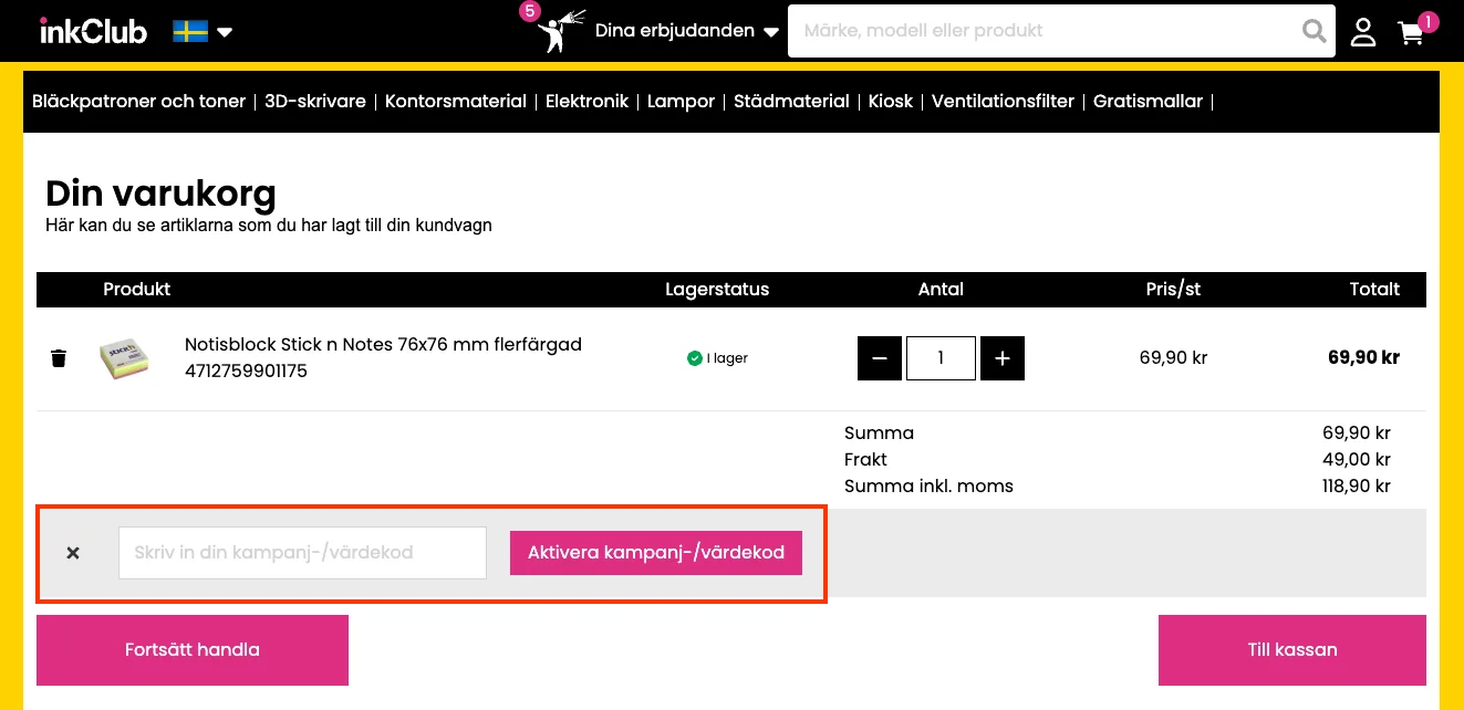 Hur man använder - InkClub