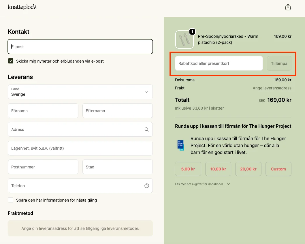 Hur man använder - Knatteplock