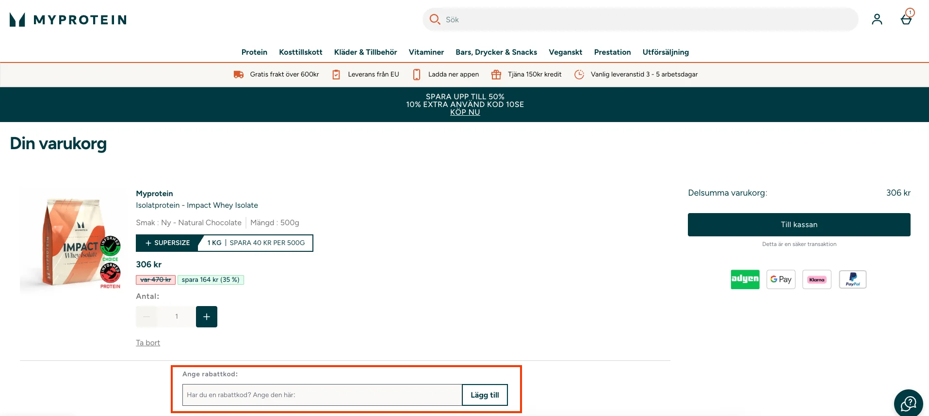 Hur man använder - Myprotein