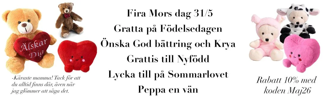 Bevis på kupong - Nallebudet - Nallebudet rabattkod: [[10% rabatt]] på blommor, presenter och nallar