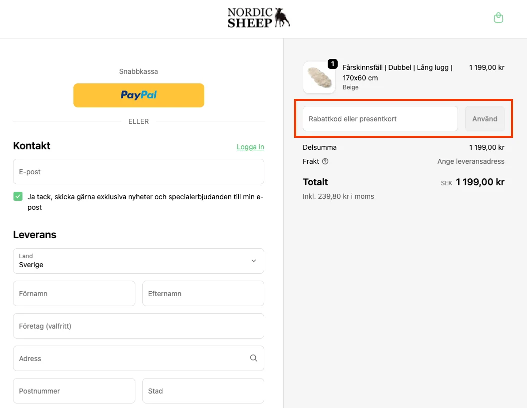 Hur man använder - Nordic Sheep