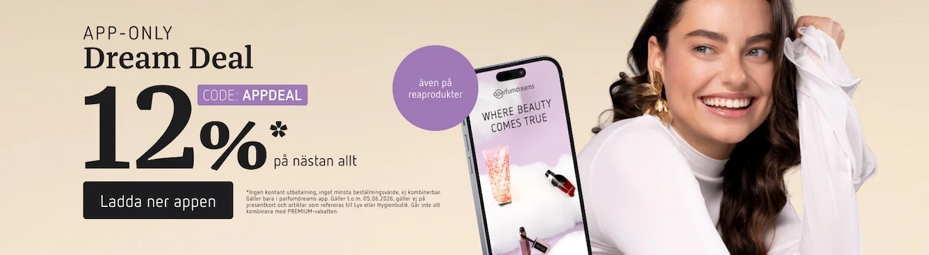 Bevis på kupong - Parfumdreams - Parfumdreams rabattkod: [[12 % rabatt]] i appen på reaprodukter