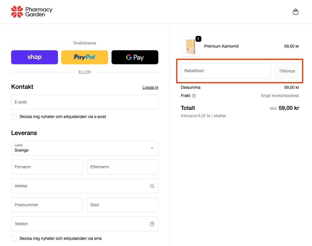 Hur man använder - Pharmacy Garden