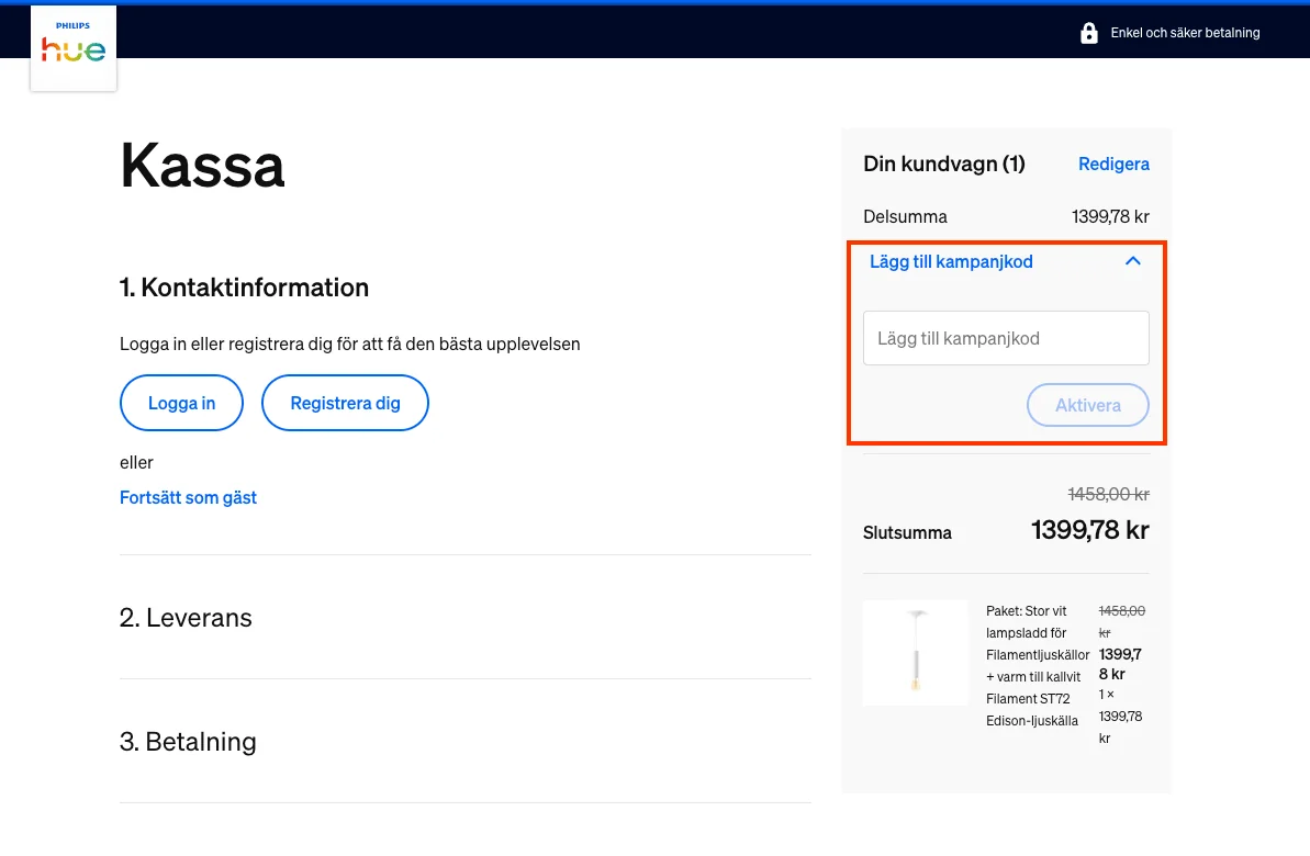 Hur man använder - Philips Hue