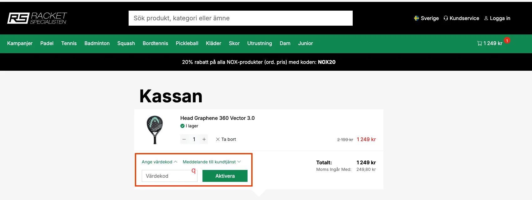 Hur man använder - racketspecialisten