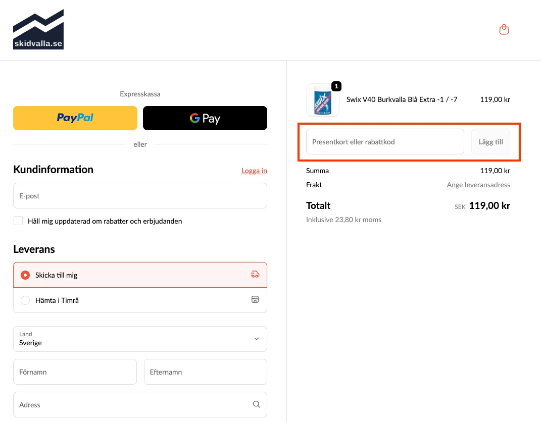 Hur man använder - Skidvalla