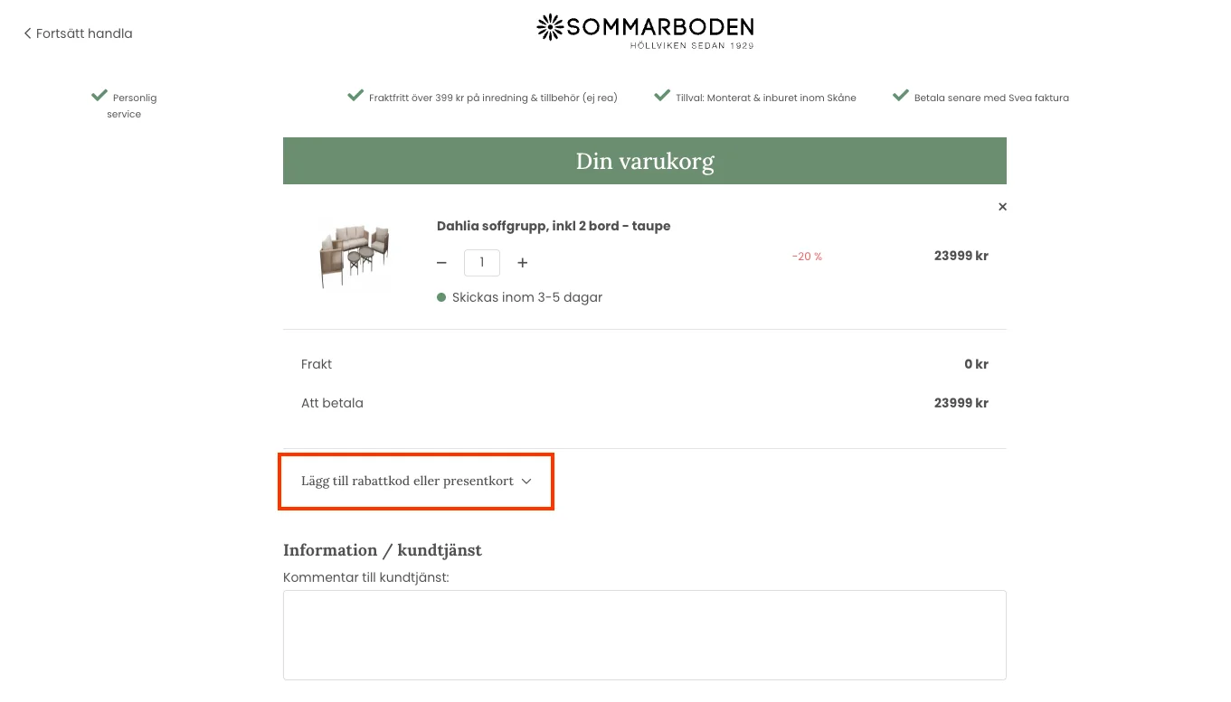 Hur man använder - Sommarboden