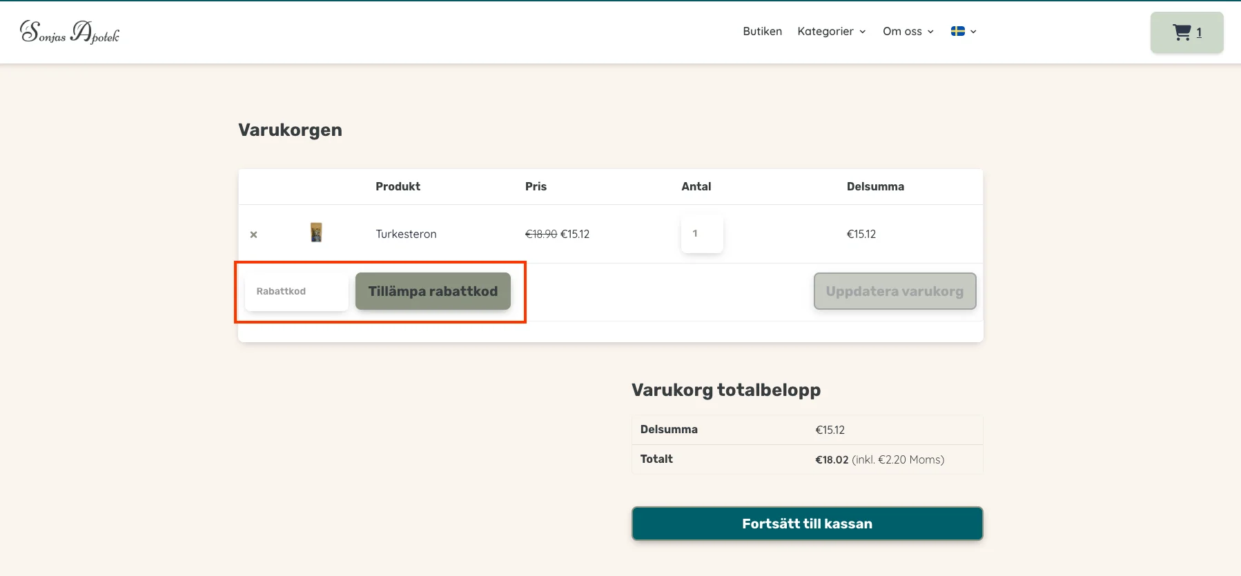 Hur man använder - Sonjas Apotek