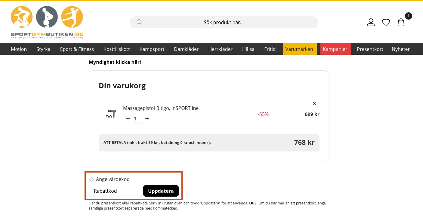 Hur man använder - Sportgymbutiken